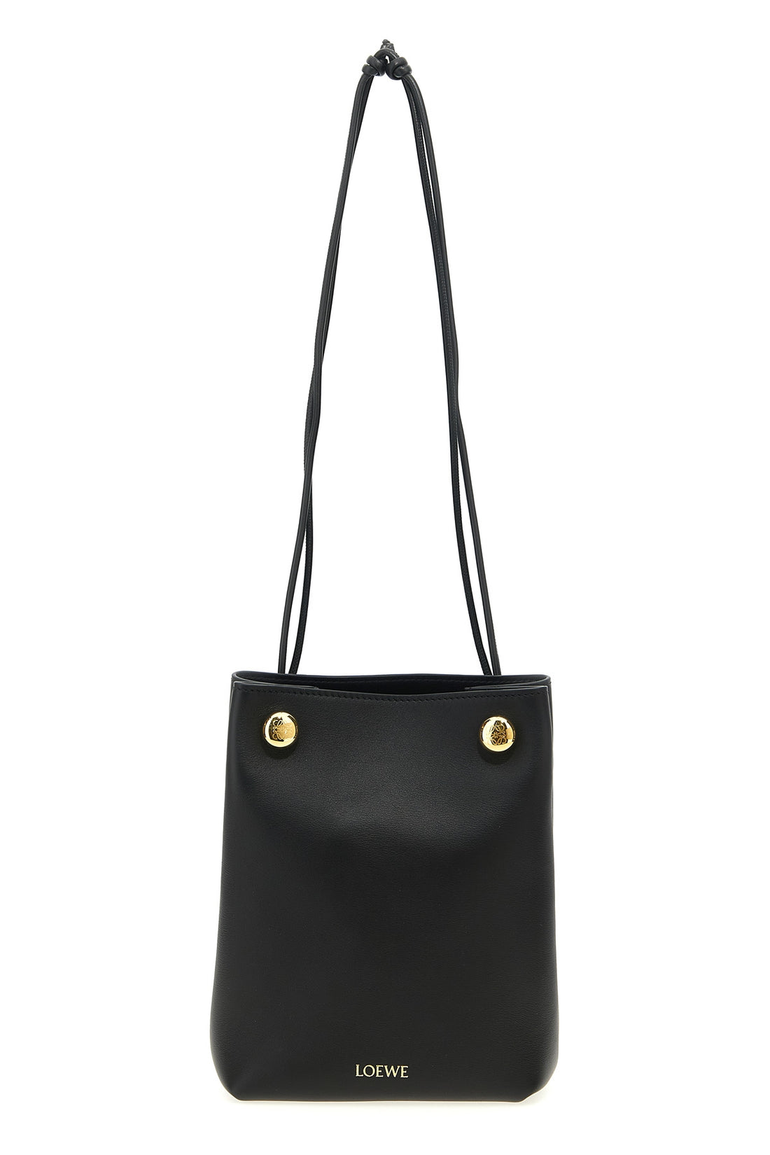 LOEWE OS smooth calf leather clutch bag