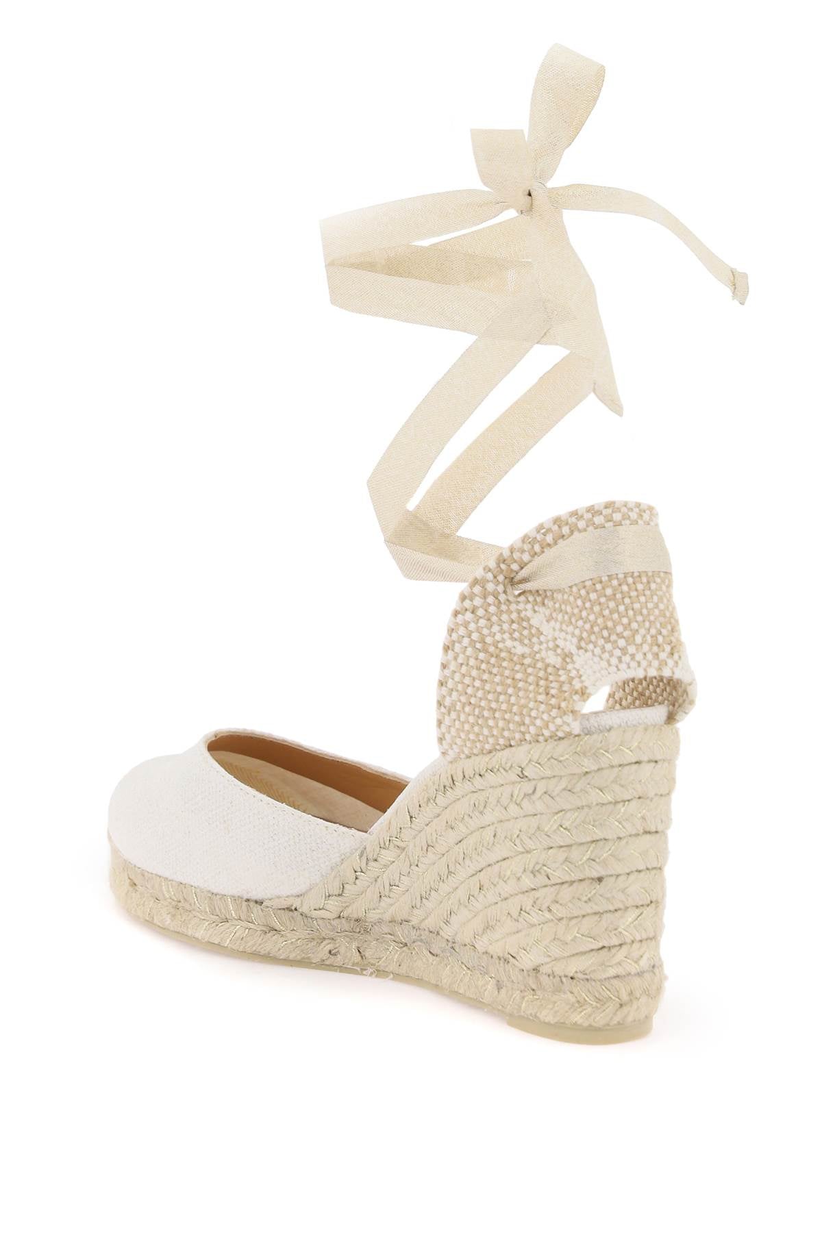 lurex carina wedge espadrilles