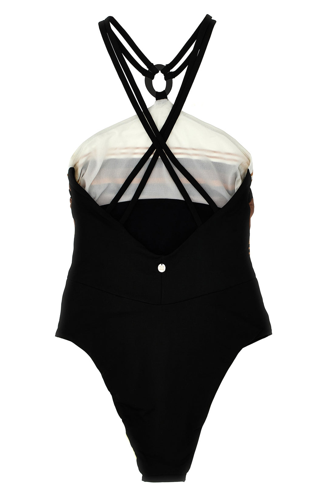 MAX MARA 1B cathy one-piece swimsuit in stretch fabric