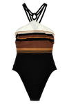cathy one-piece swimsuit in stretch fabric