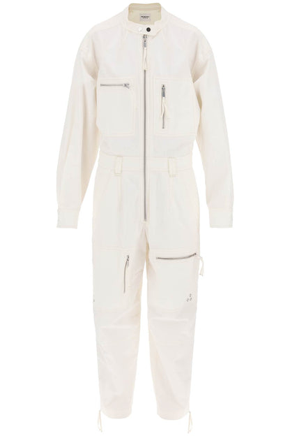 cotton workwear jumpsuit