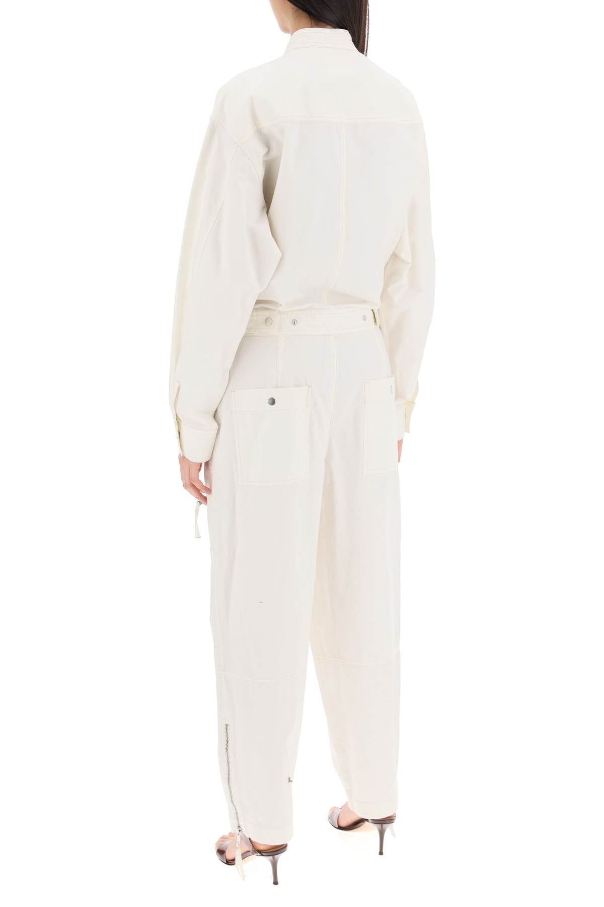 cotton workwear jumpsuit