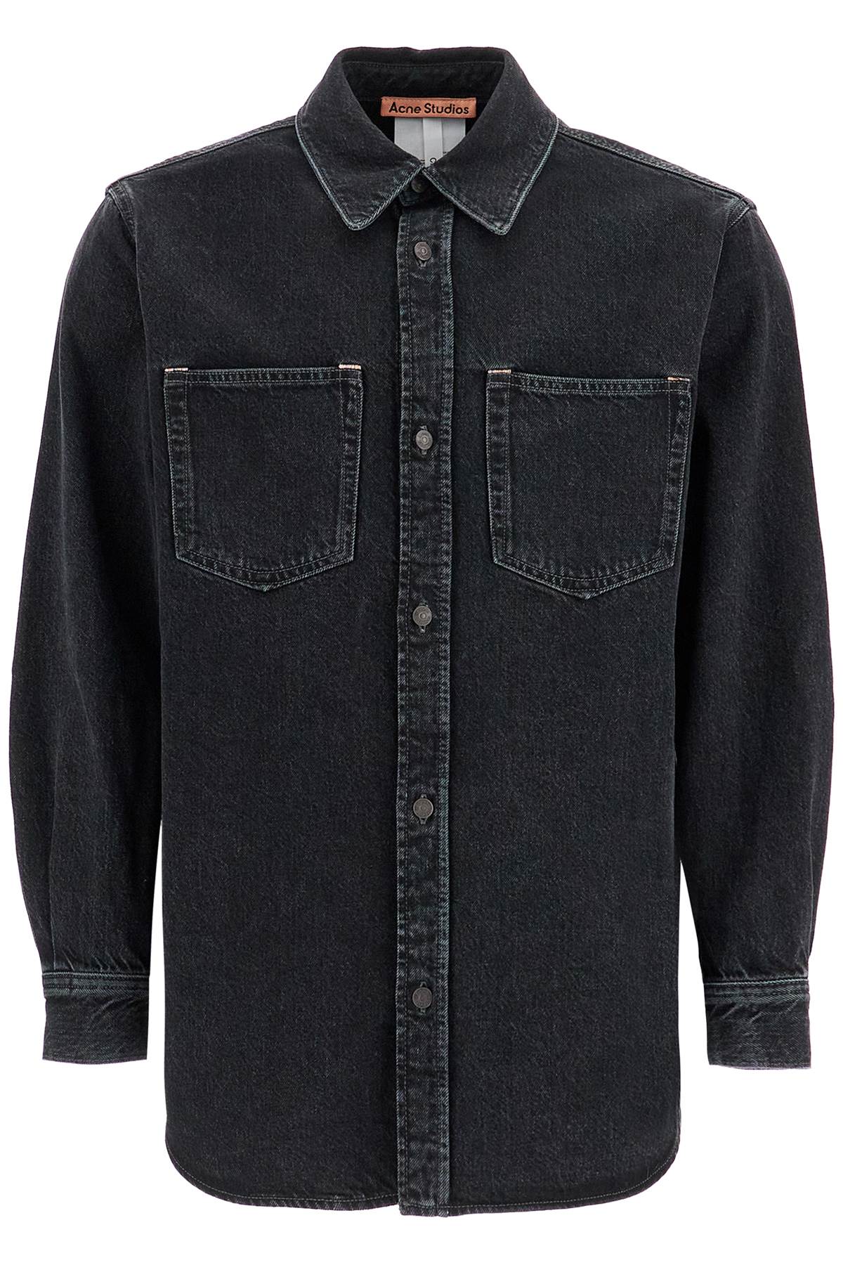 denim overshirt