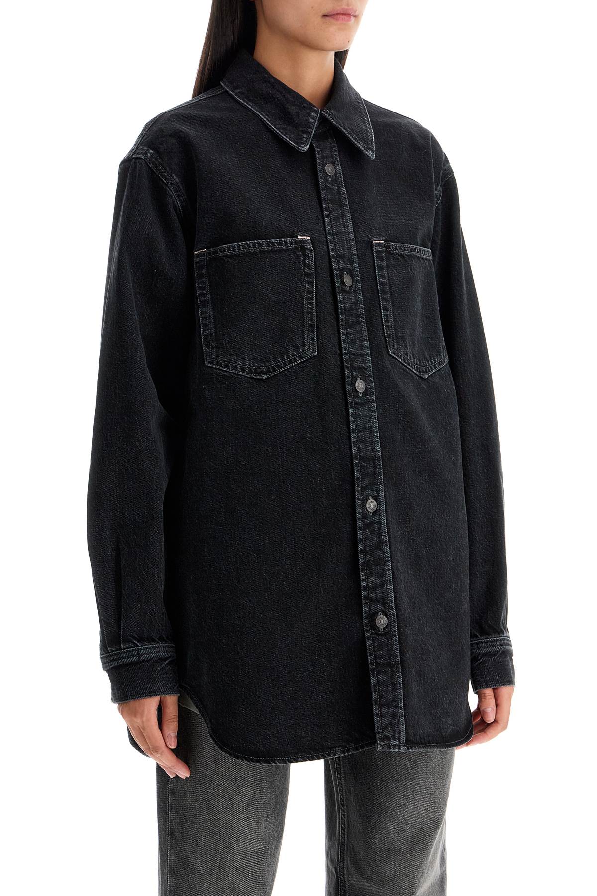 denim overshirt