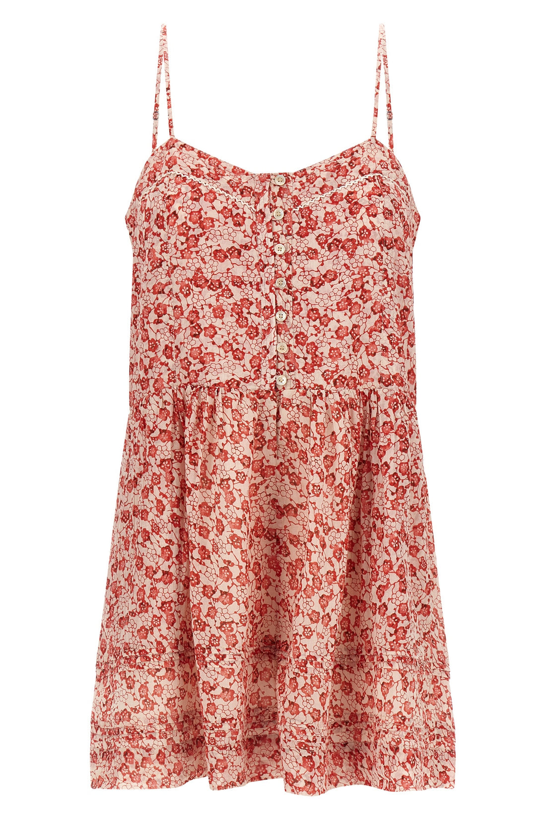 MARANT ETOILE 36 mini vickia cotton jumpsuit