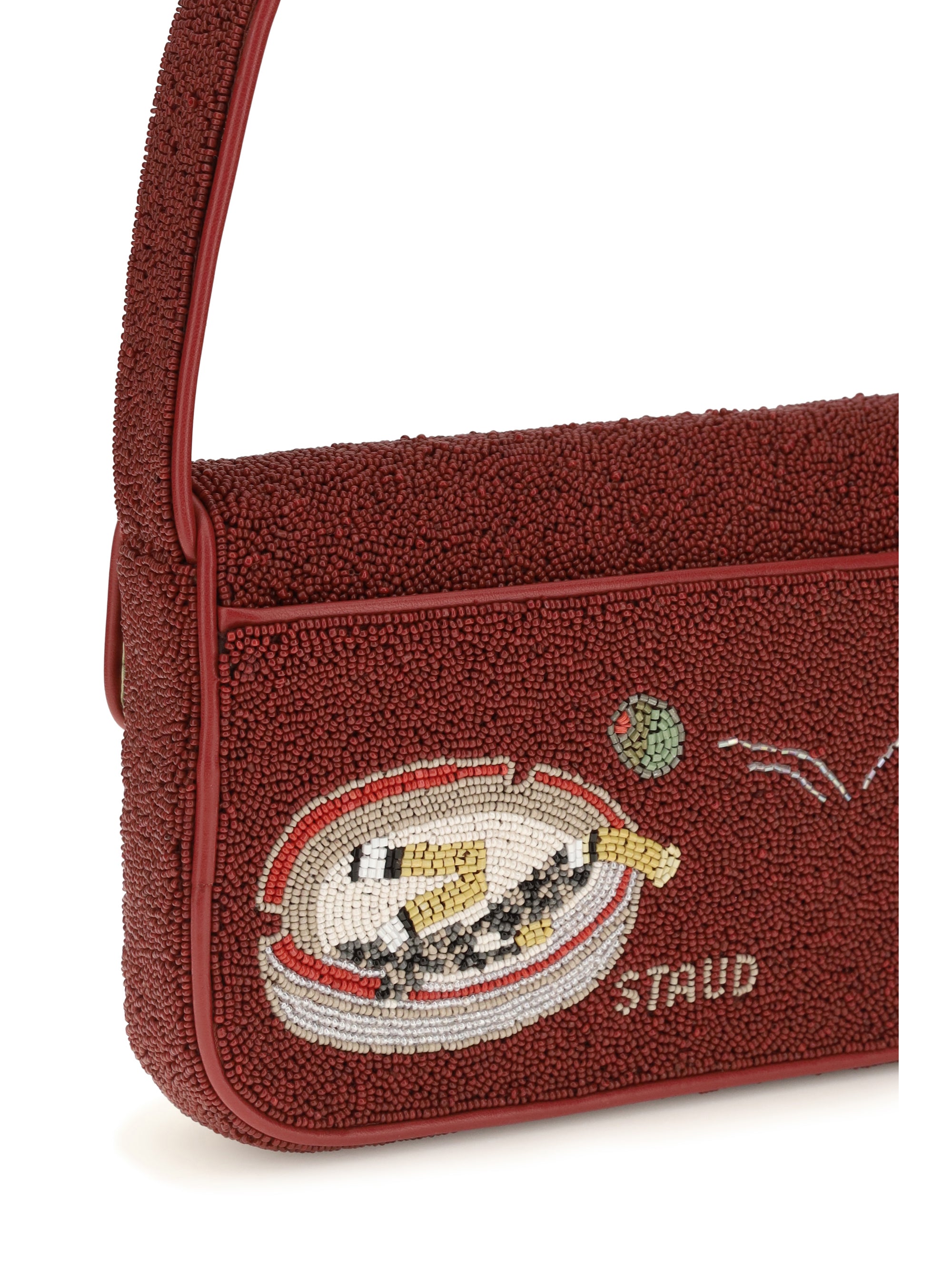 tommy beaded shoulder bag