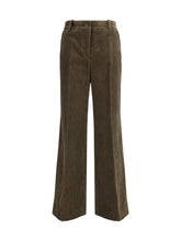 P.A.R.O.S.H. L straight ribbed trousers