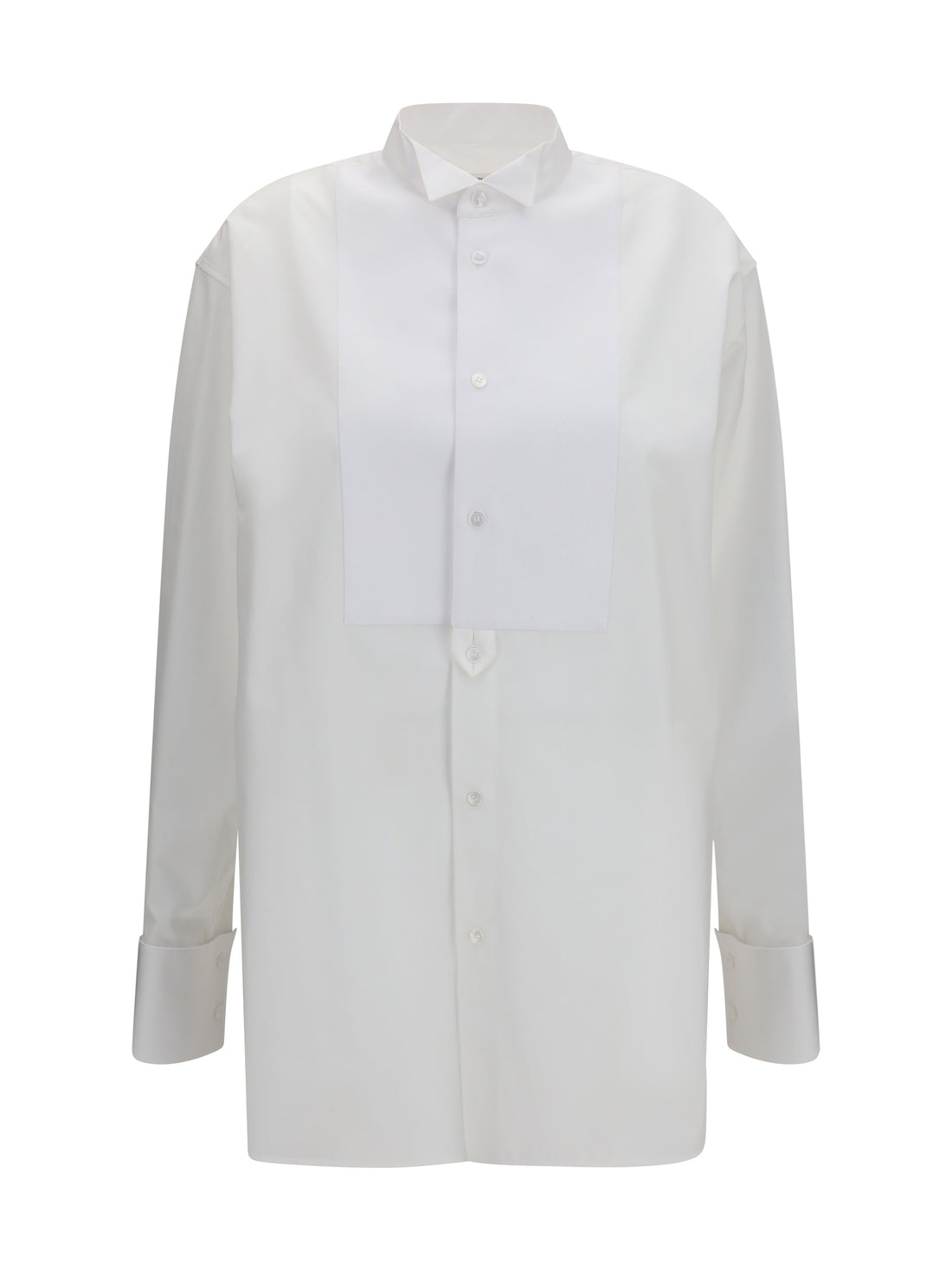 SAINT LAURENT 38 tuxedo shirt