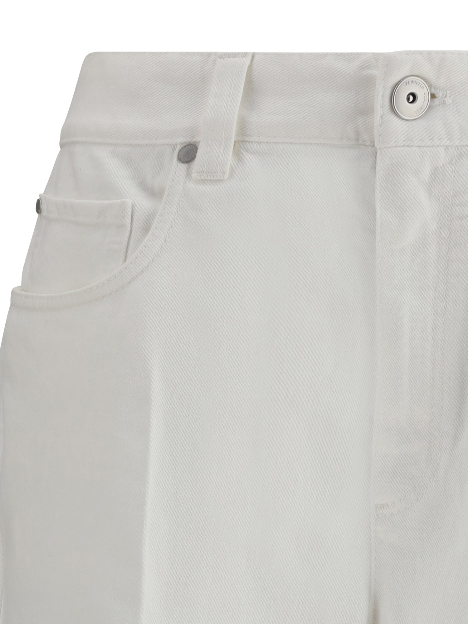 BRUNELLO CUCINELLI 40 contemporary square trousers
