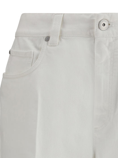 BRUNELLO CUCINELLI 40 contemporary square trousers