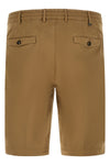 stretch cotton bermuda shorts