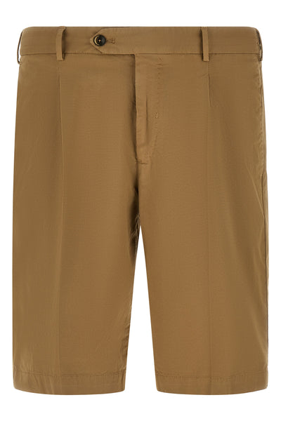 stretch cotton bermuda shorts