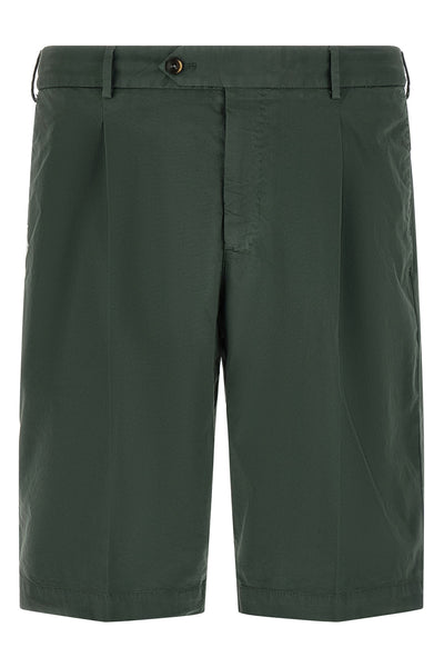 style bermuda shorts in slightly stretch light cotton
