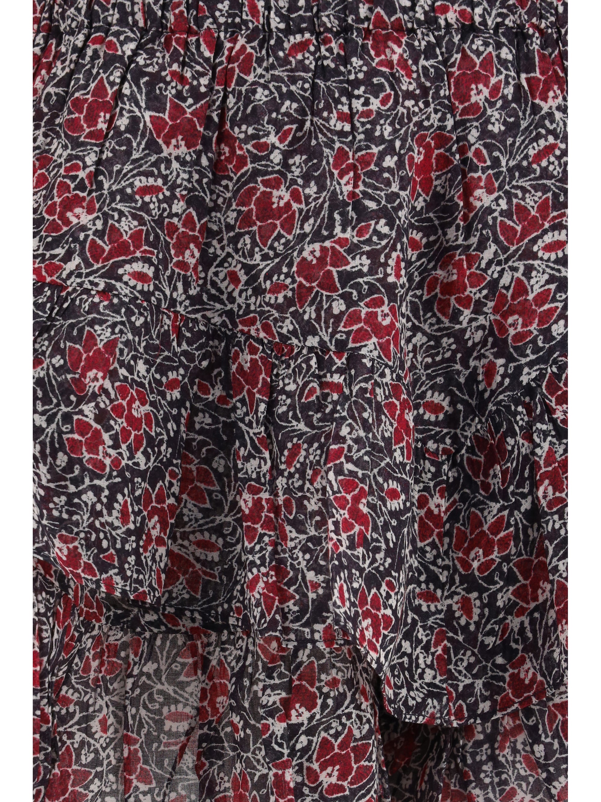 printed cotton shorts