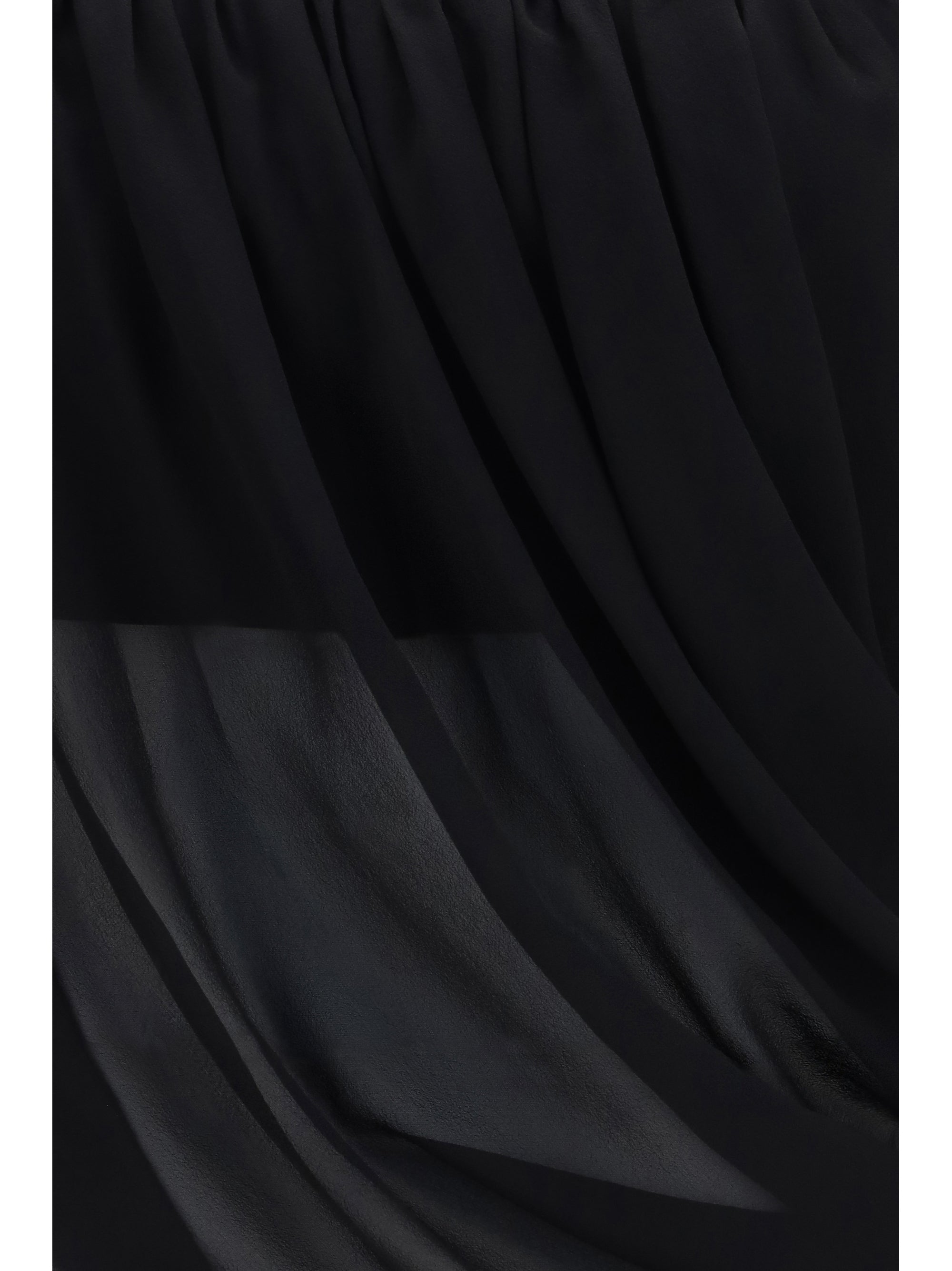 sheer draped top