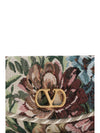 embroidered devain shoulder bag