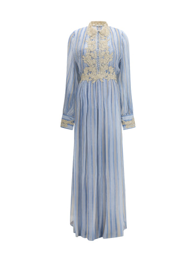 long silk dress