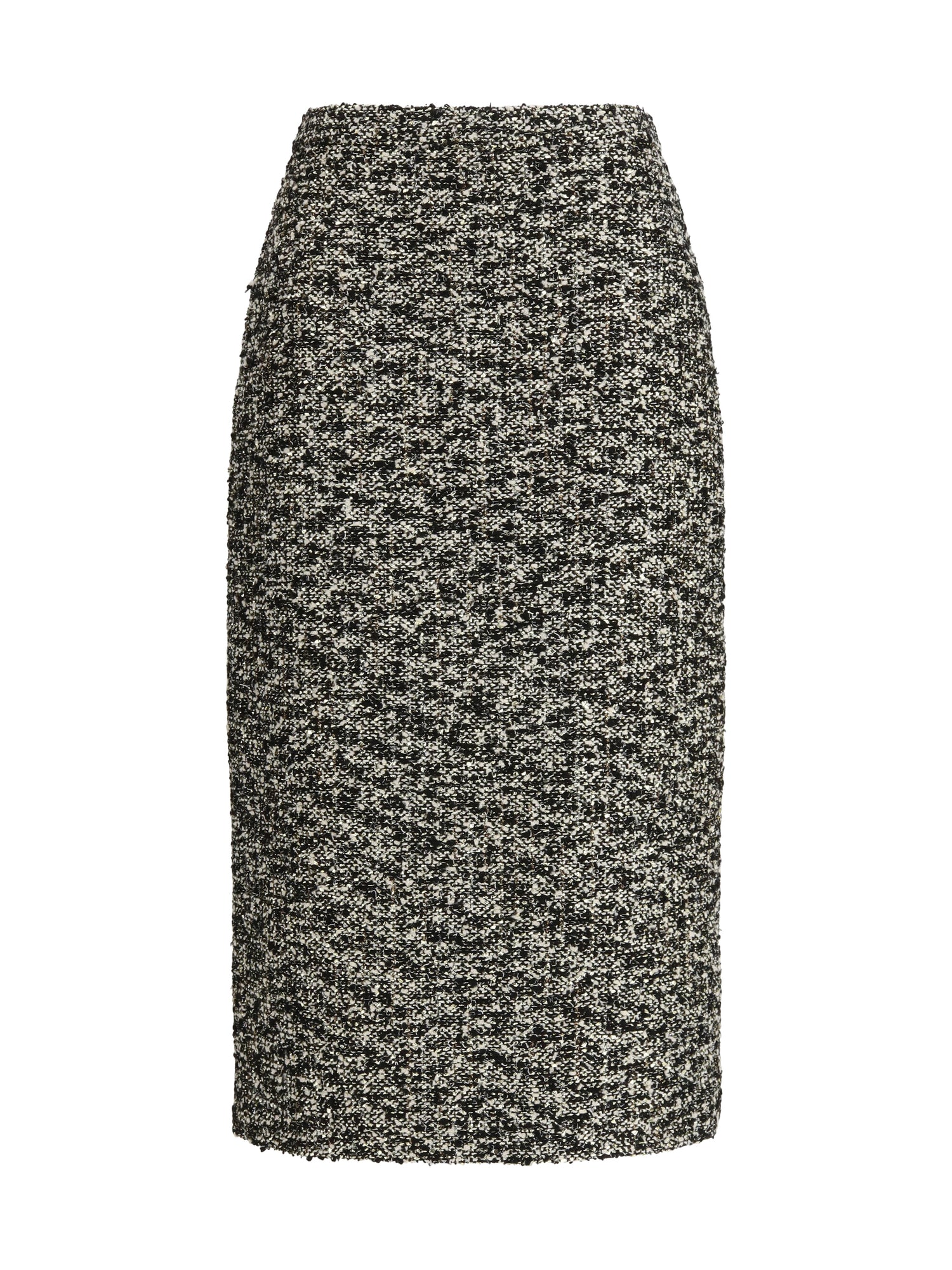 GUCCI 40 midi skirt in laminated bouclé fabric