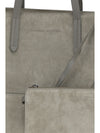 suede bc tote bag