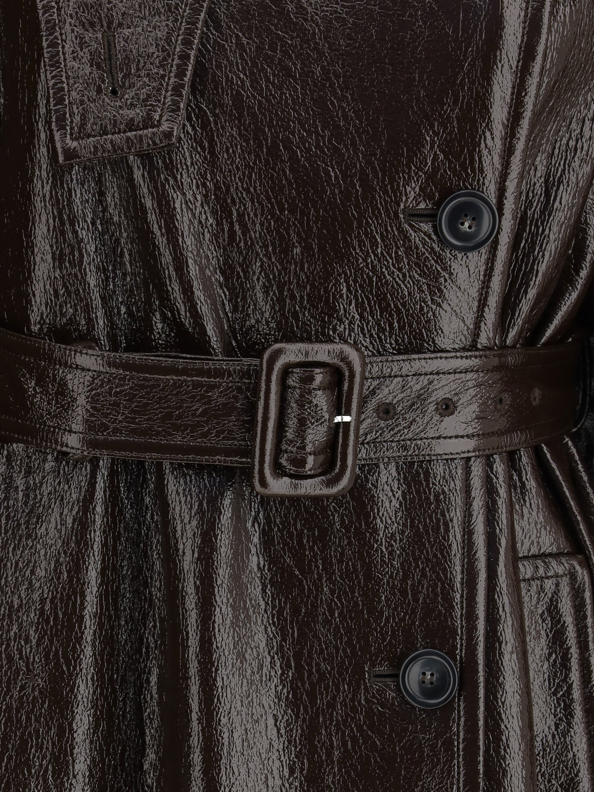 MAX MARA SPORTMAX 42 bairo long trench coat