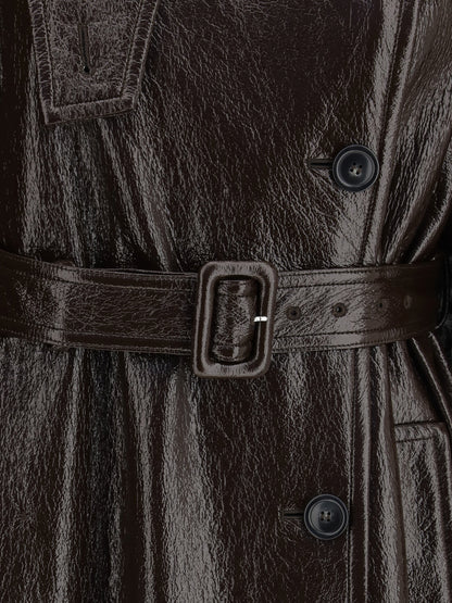 MAX MARA SPORTMAX 42 bairo long trench coat