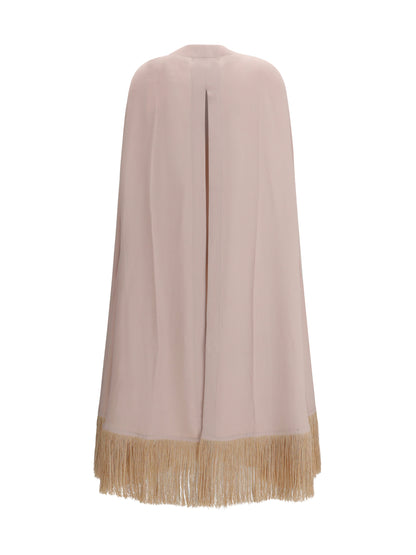 DI STAVNITSER 40 deco crepe cape 