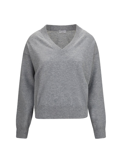 v-neck cashmere sweater