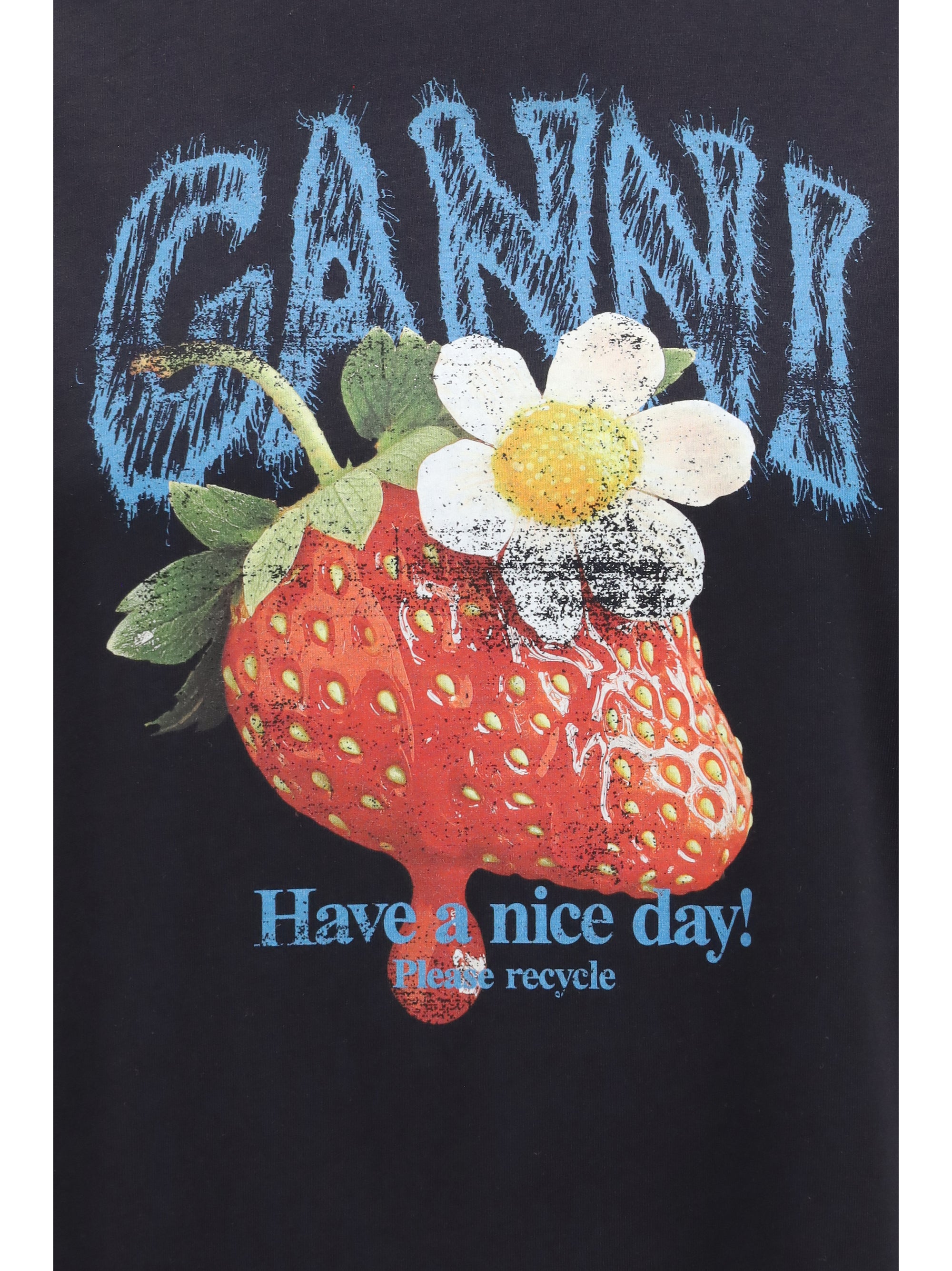 strawberry cotton t-shirt