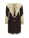 lace mini dress