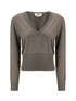 FENDI 40 cashmere and silk long-sleeve sweater