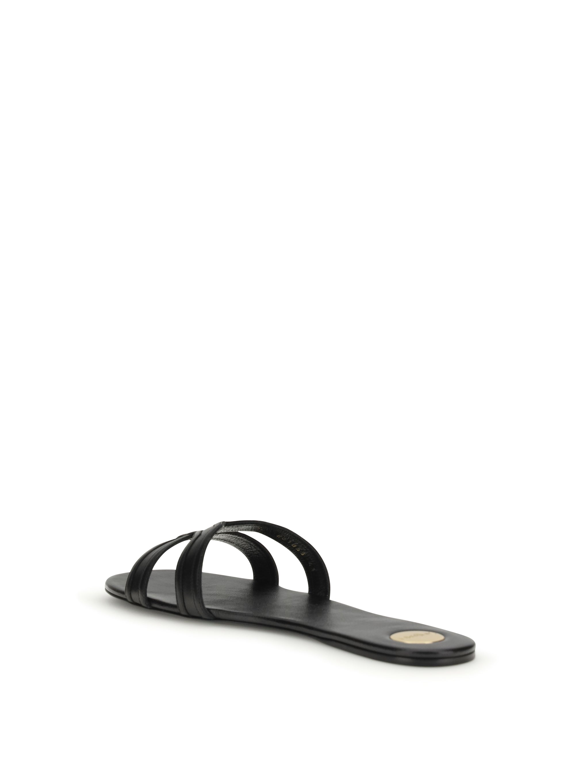 smooth leather mabrouka sandals