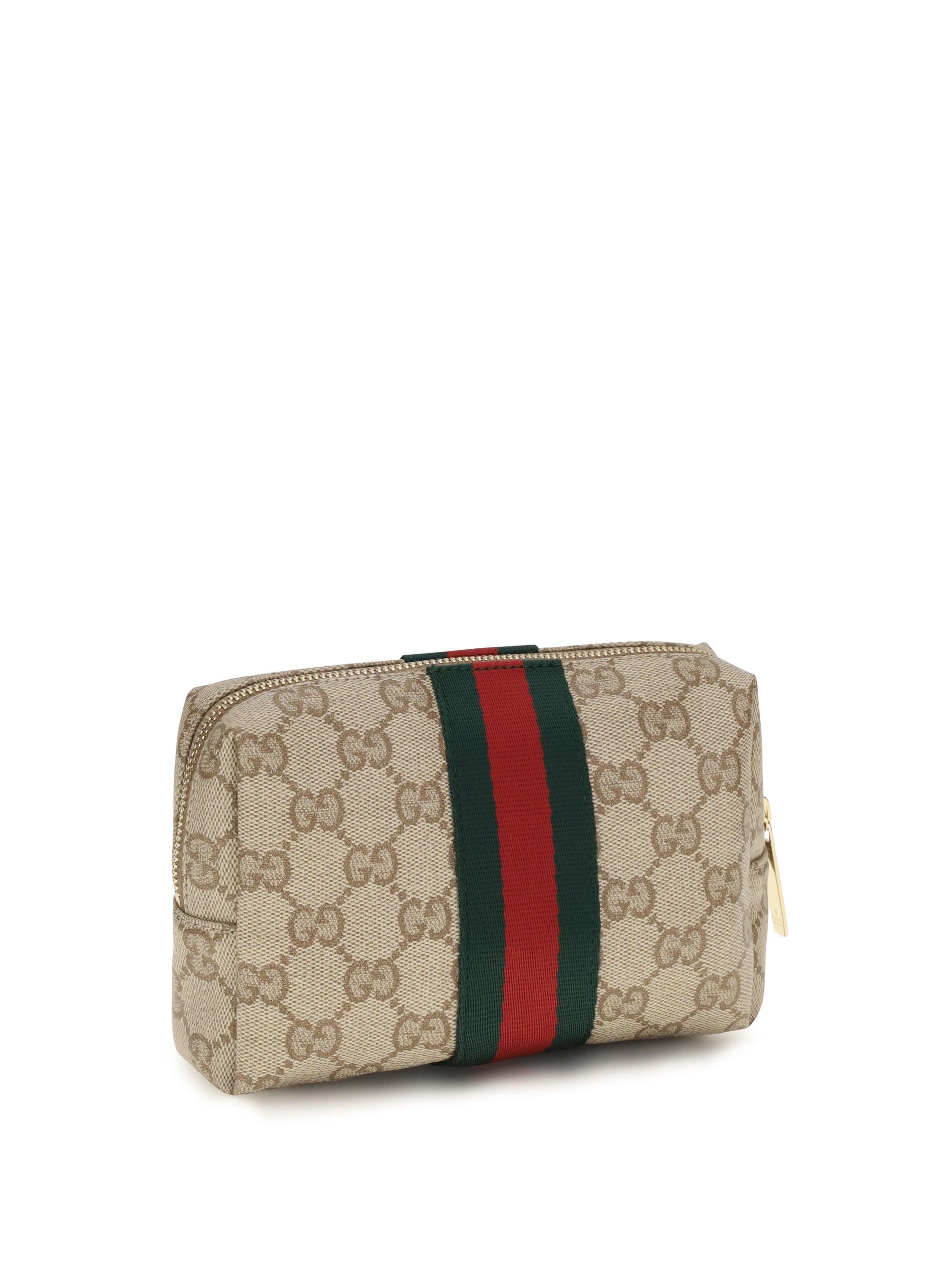 medium beauty case with web stripe