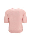 alpaca graphic knit t-shirt
