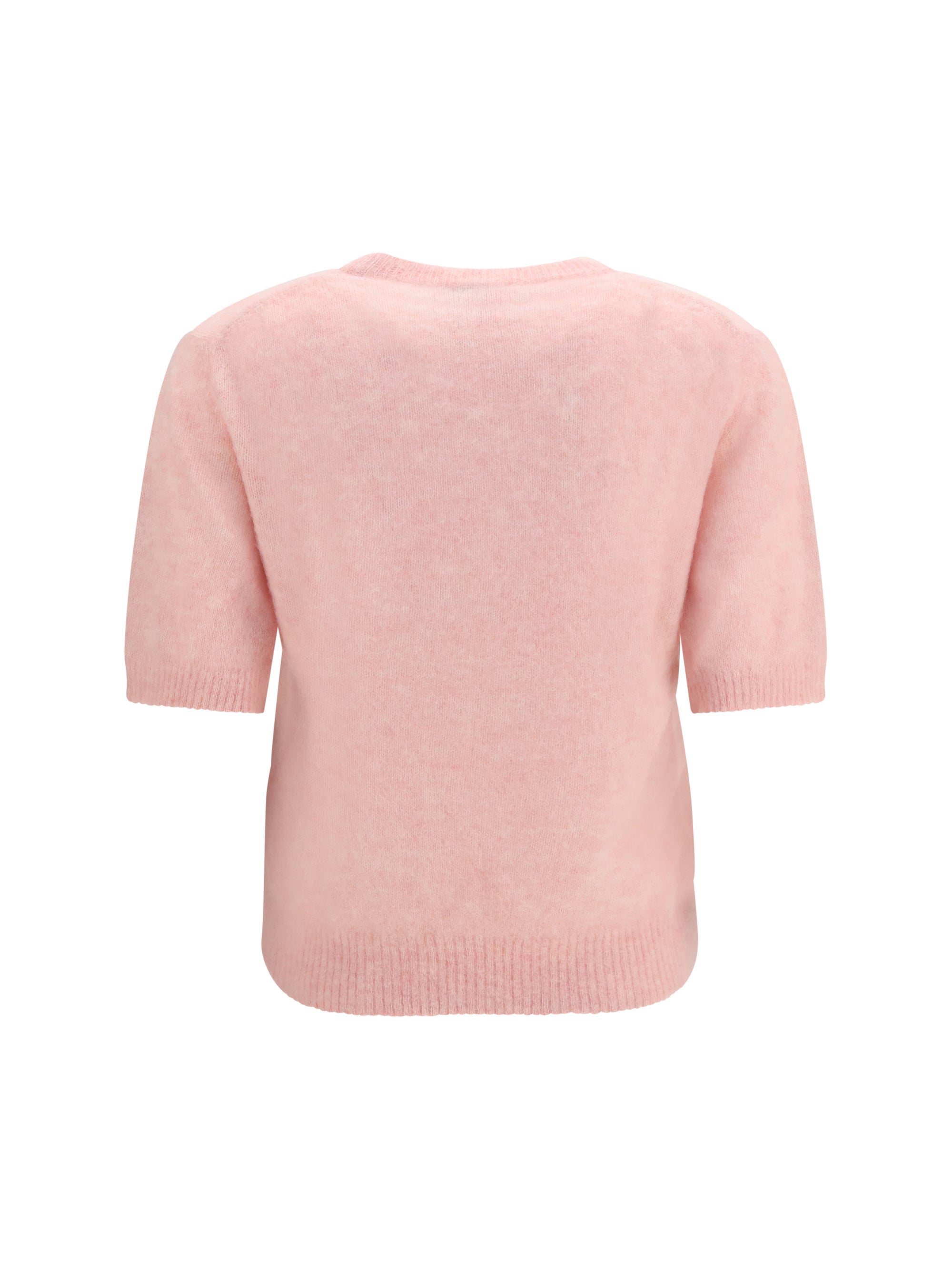 alpaca graphic knit t-shirt