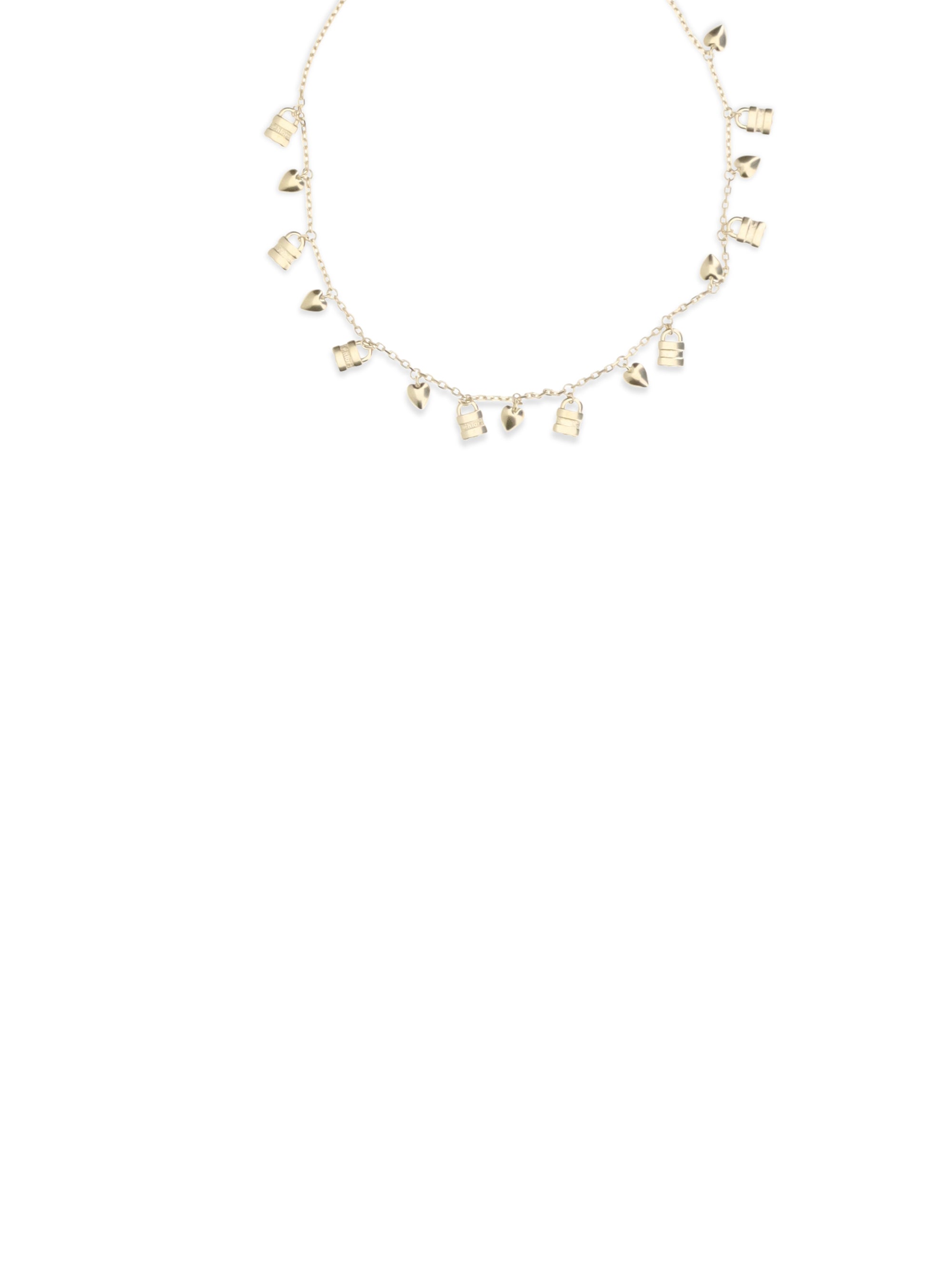 mini paddington necklace