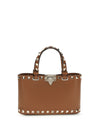 mini rockstud shopping bag