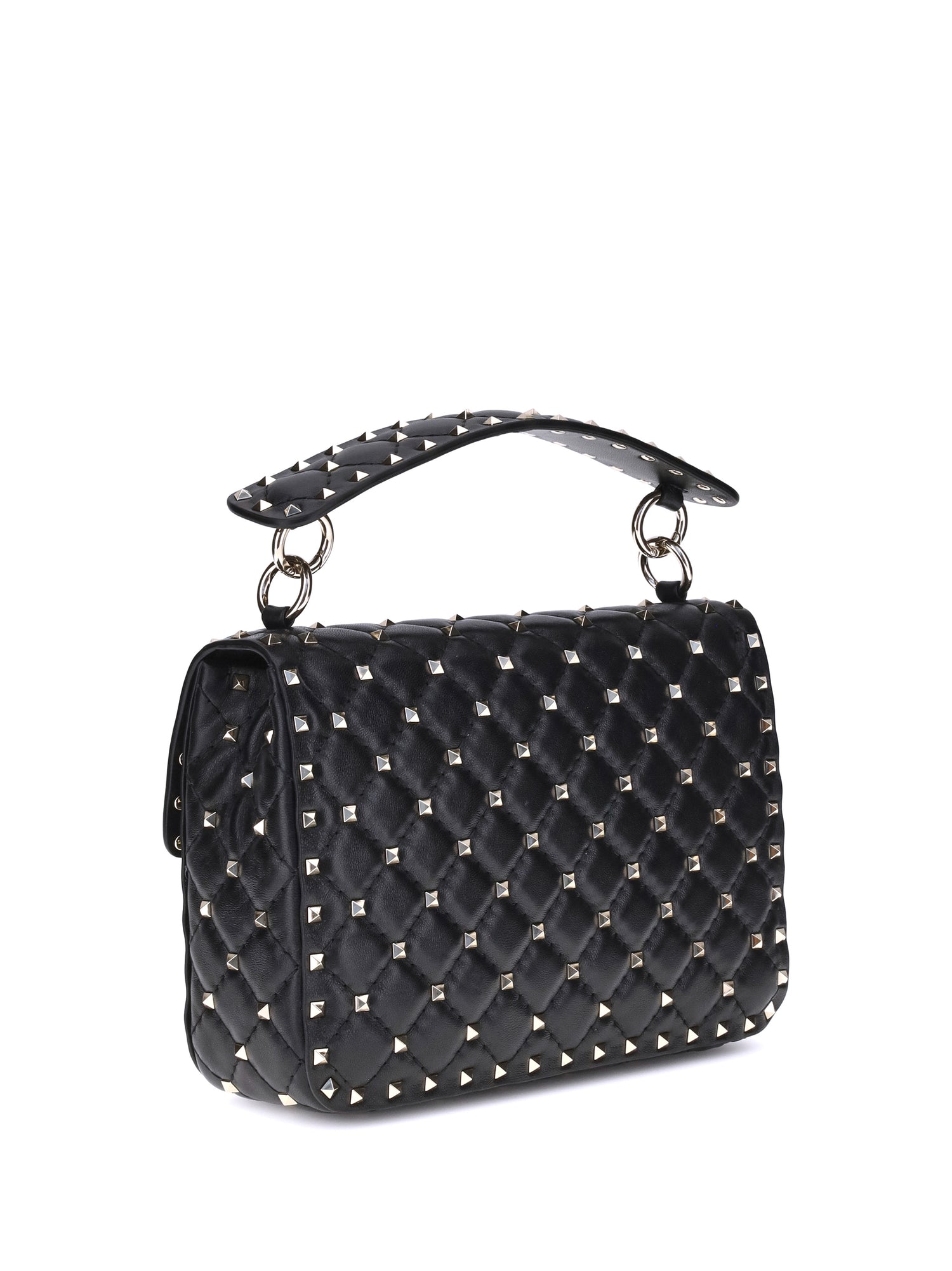 medium rockstud spike shoulder bag