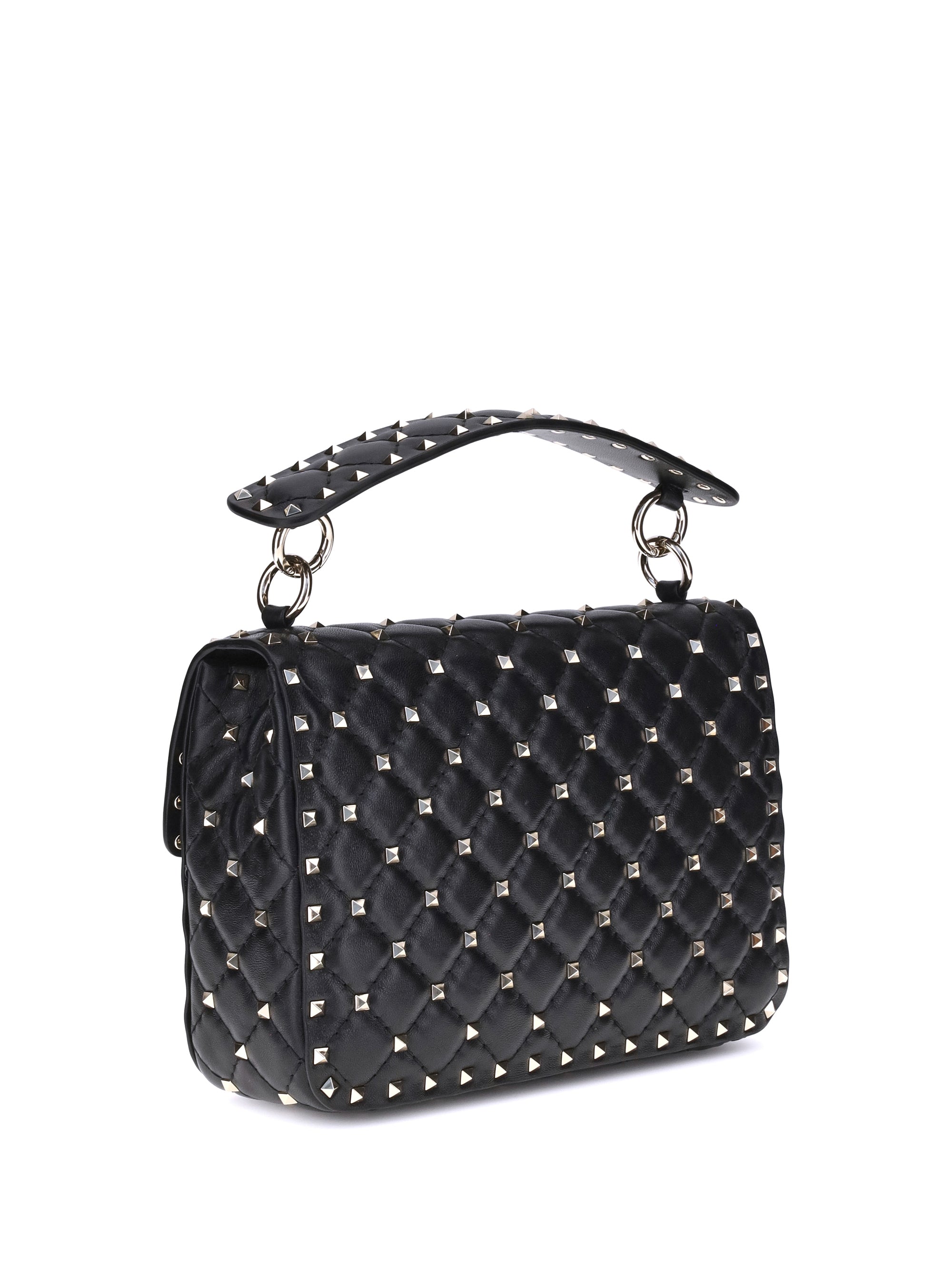 medium rockstud spike shoulder bag