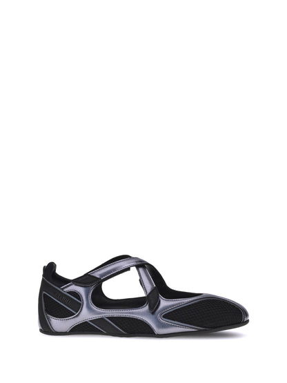 THE ATTICO 39 nomad ballerinas 