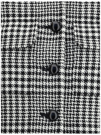 SELF-PORTRAIT 8 check blazer