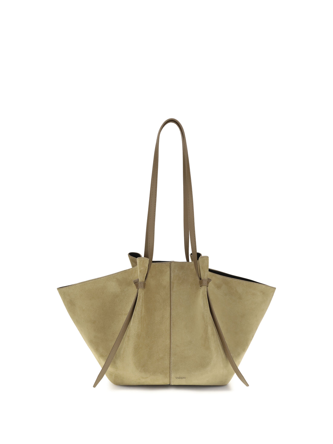 YUZEFI OS suede leather shoulder bag