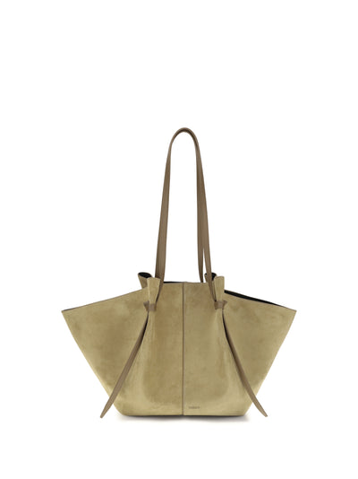 suede leather shoulder bag