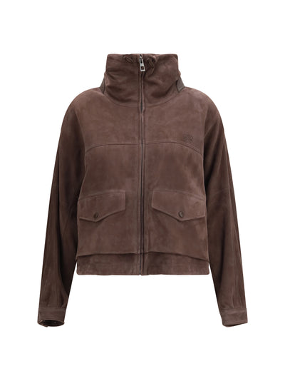 suede goat leather jacket