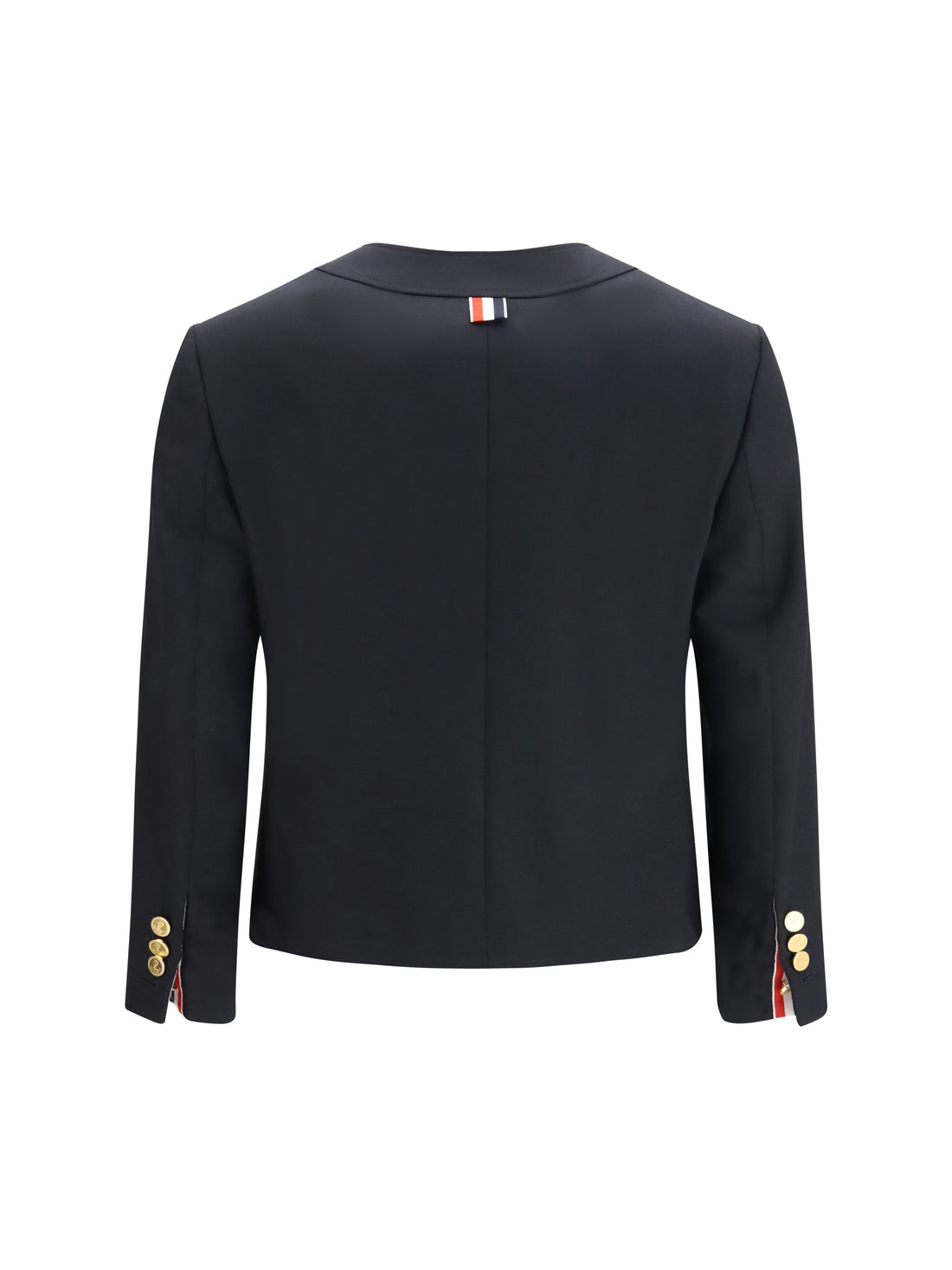THOM BROWNE 40 hopsack cardigan jacket