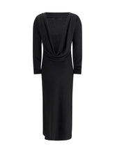 CRIDA MILANO 0 tunisi midi dress in cady