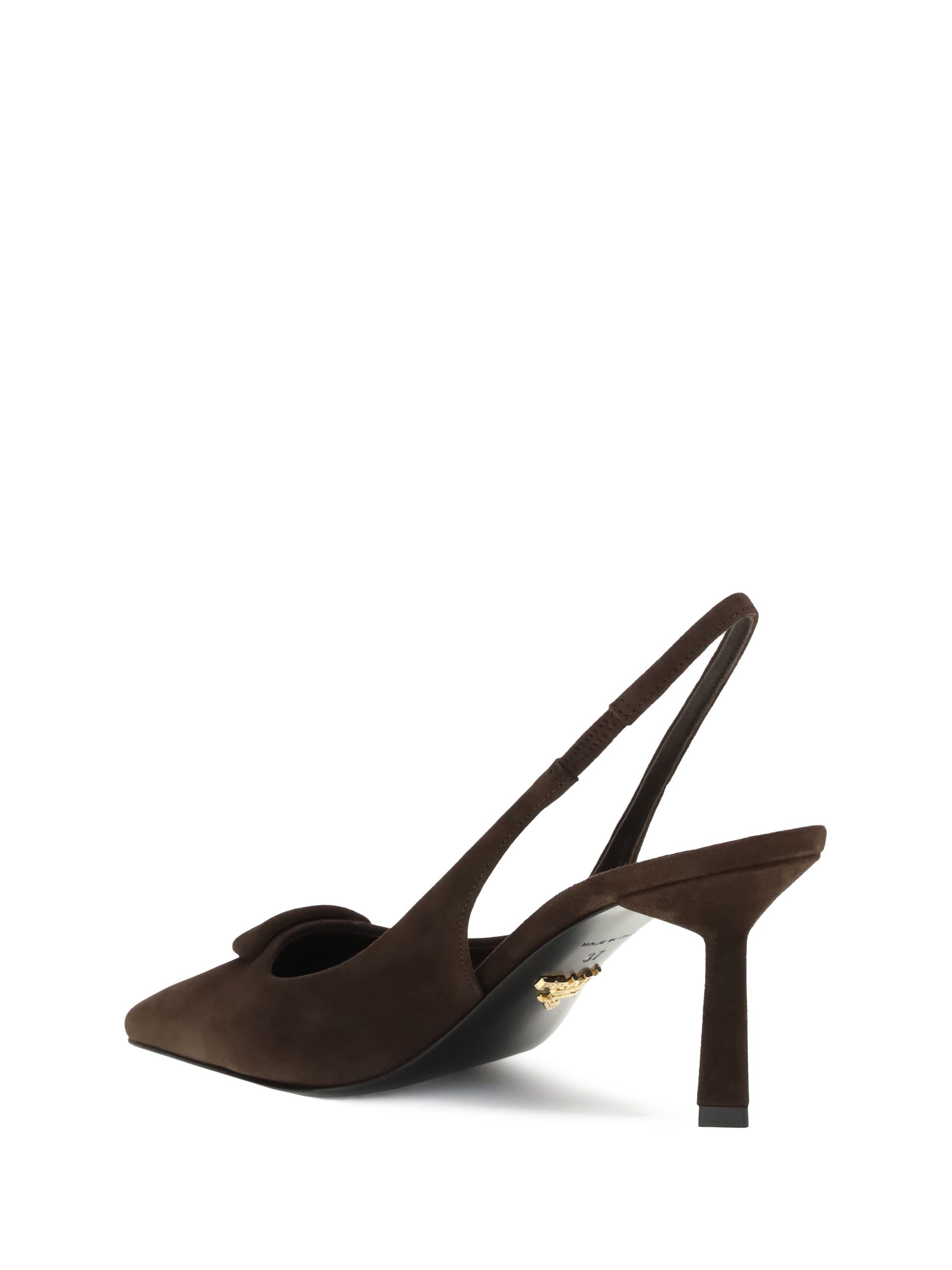 suede slingback pumps