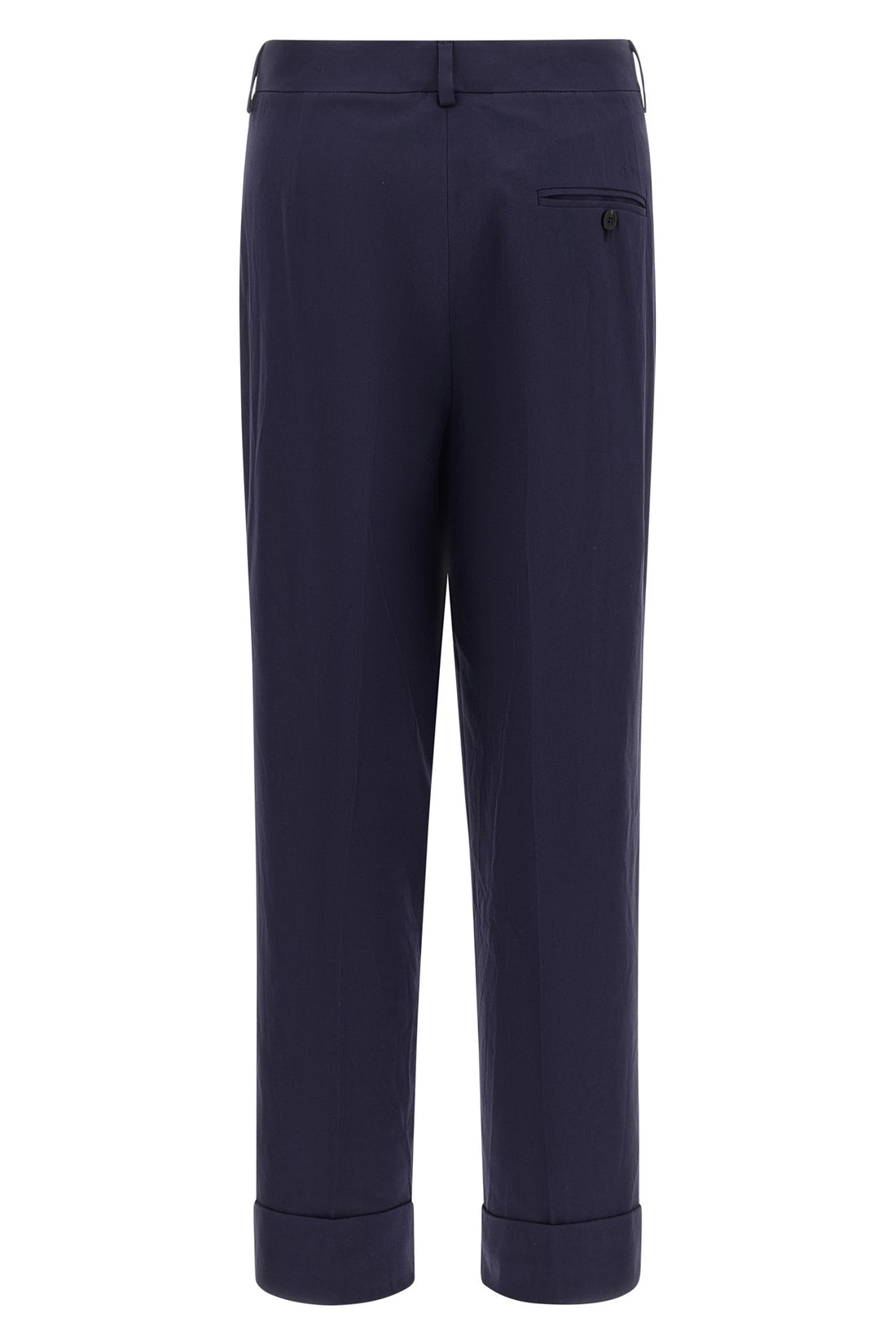 ALBERTO BIANI 38 albertino pants in washed cotton canvas