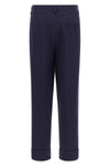 albertino pants in washed cotton canvas