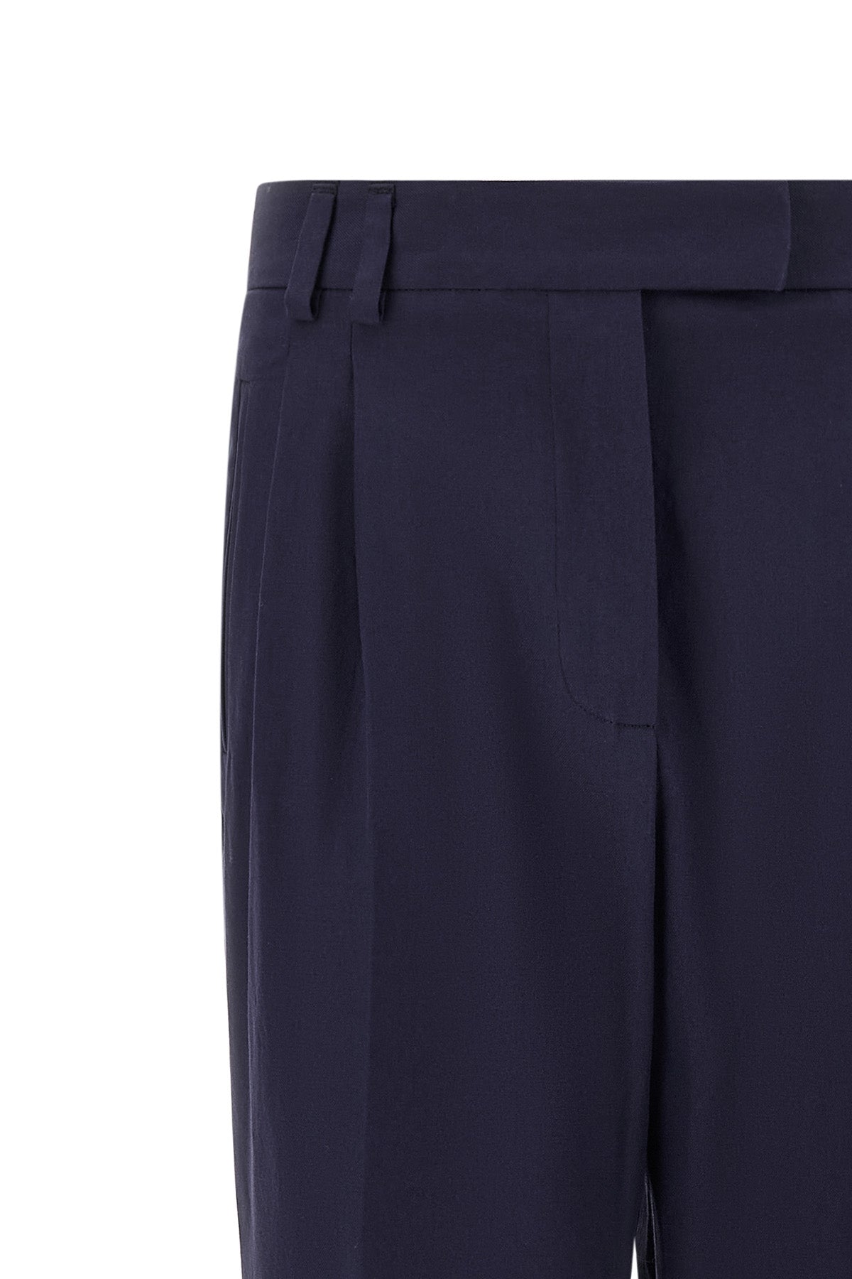 albertino pants in washed cotton canvas