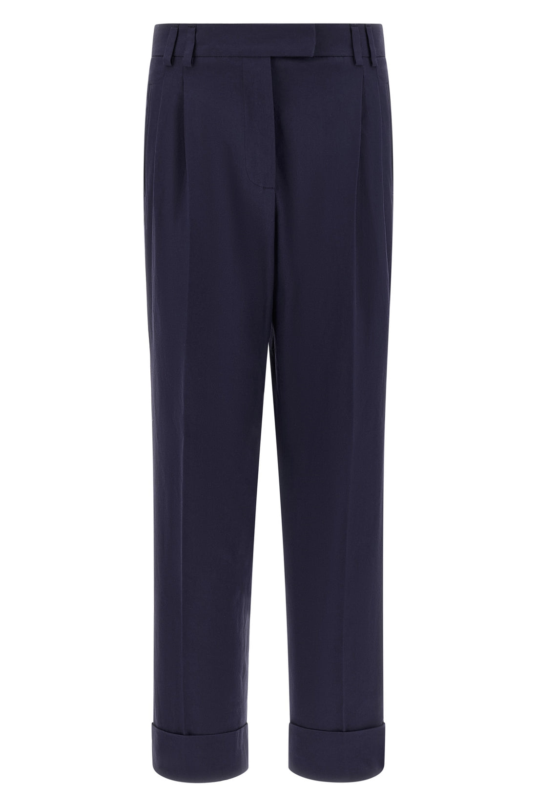 ALBERTO BIANI 38 albertino pants in washed cotton canvas